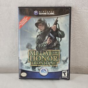 Medal of Honor Frontline Nintendo GameCube 2004 Complete Military Action